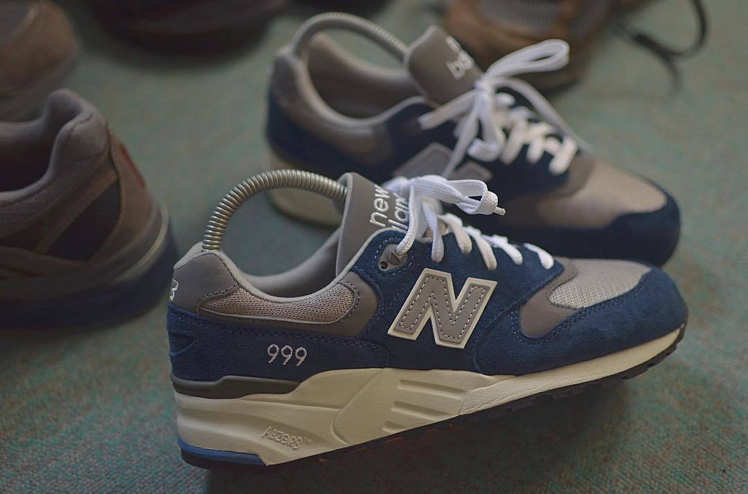 New Balance 999 靛蓝/灰